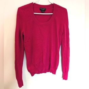 Sutton cashmere hot pink sweater size L
